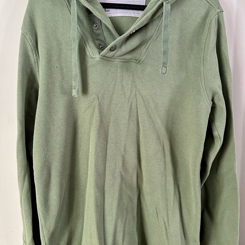 Green Hooded Sweatshirt